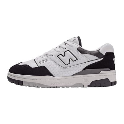 New Balance 550 White Black Rain Cloud New Balance , White , Heren