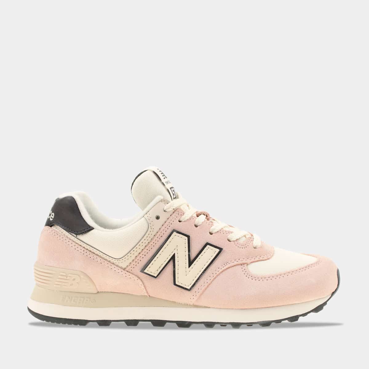 New Balance 574 Lichtroze/Wit Dames