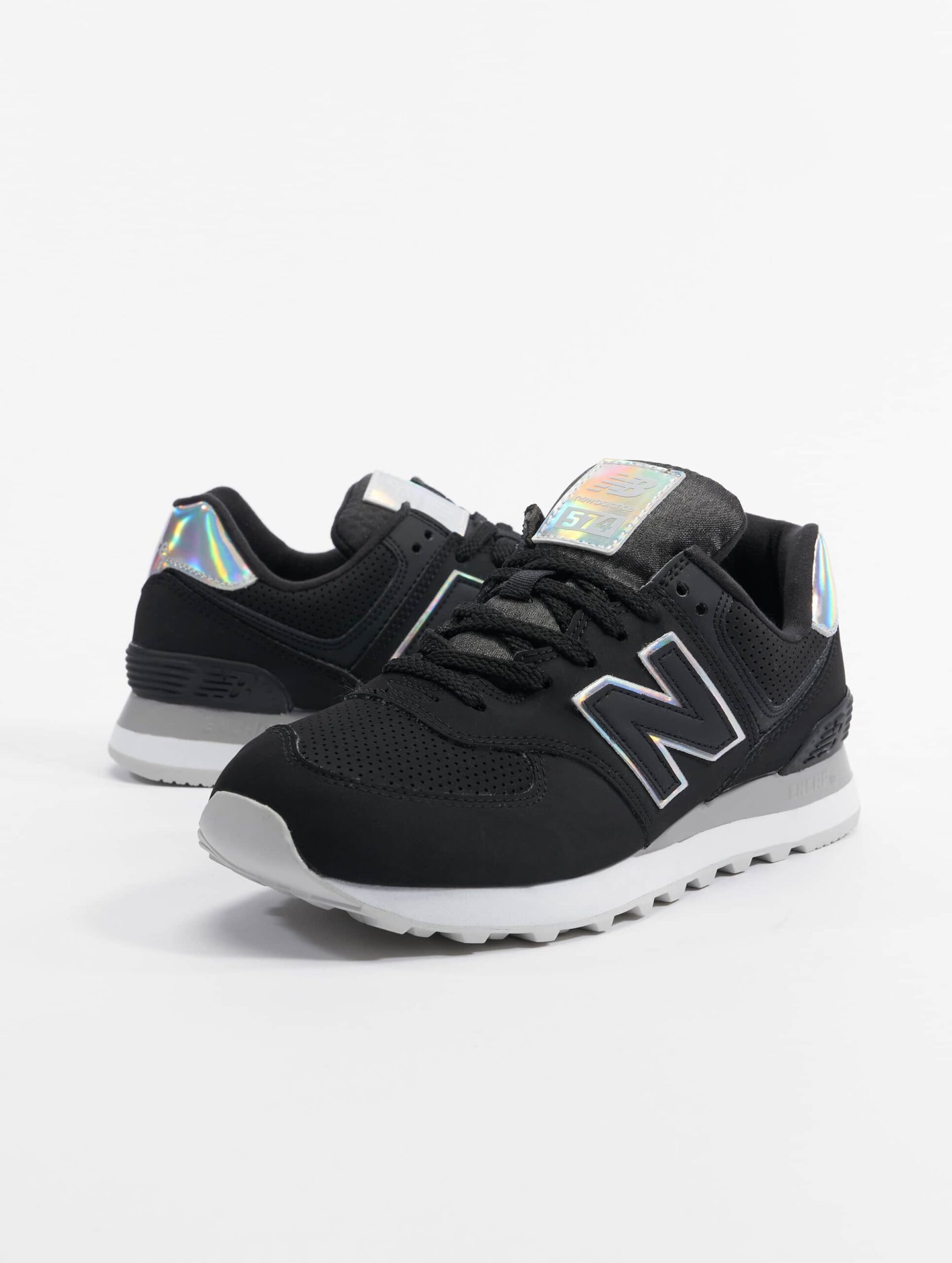 New Balance 574 Vrouwen op kleur zwart, Maat 36