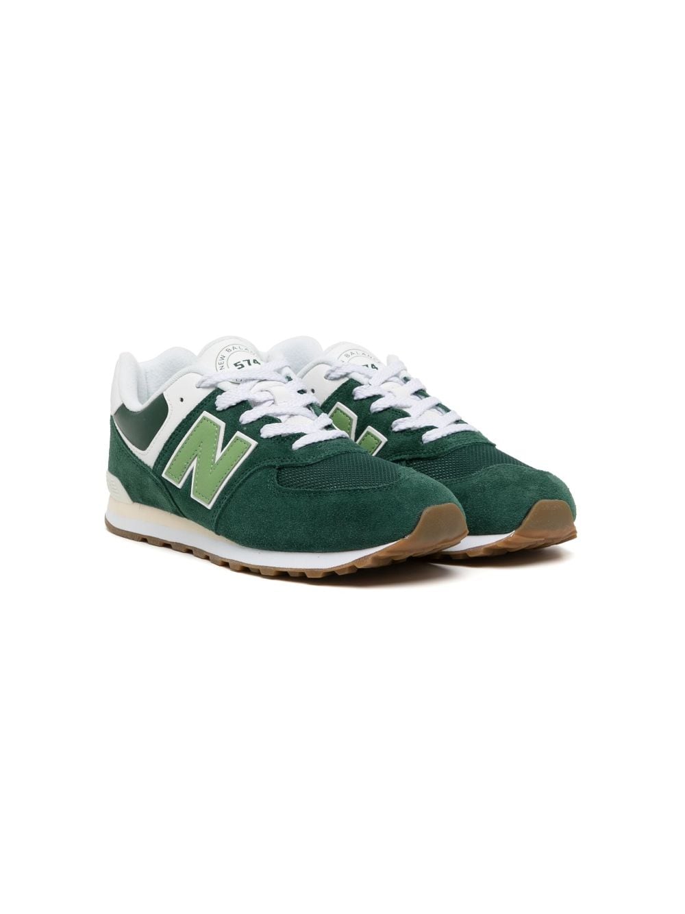 New Balance Kids 574 low-top sneakers - Groen