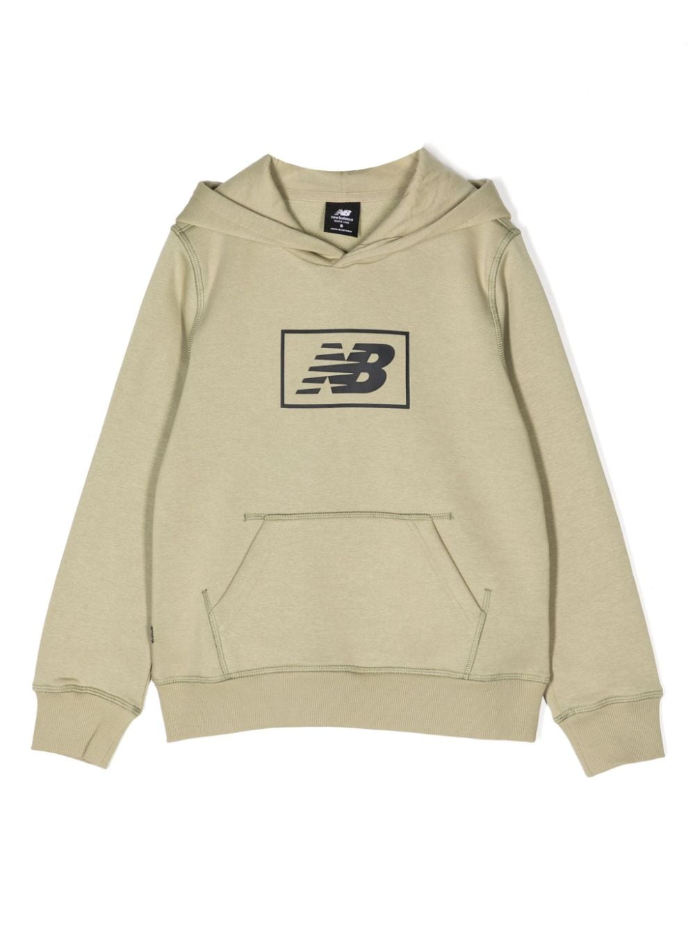 New Balance Kids Hoodie met logoprint - Groen