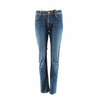 Nick Slim Super Slim Fit Jeans voor Heren Jacob Cohën , Blue , Heren