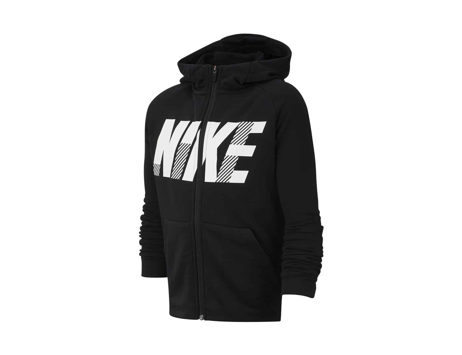 Nike - Dri-fit Hoodie - Zwart kindervest