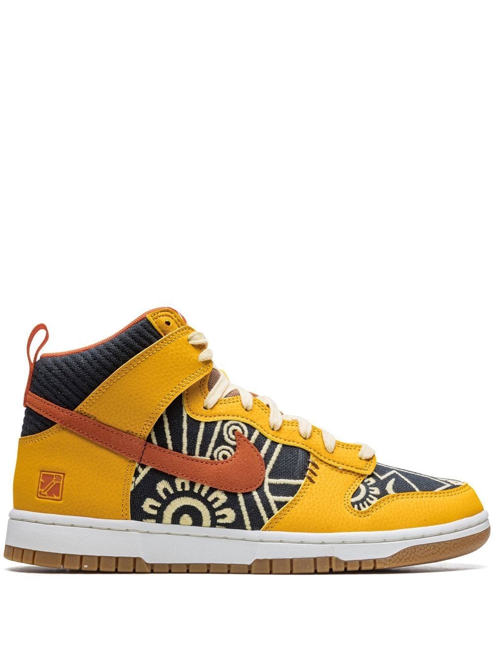 Nike Dunk High 'Somos Familia' sneakers - Geel