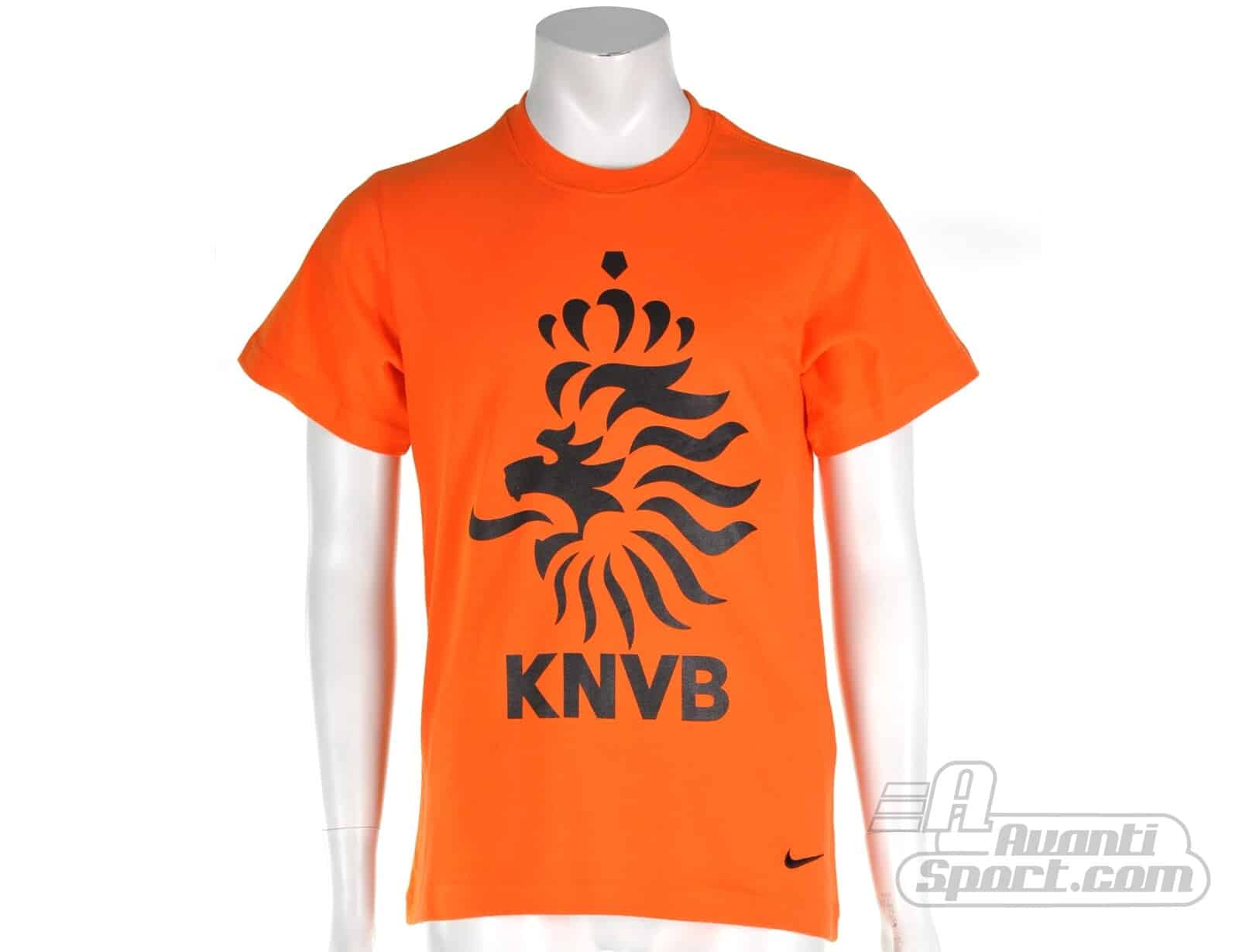 Nike - Dutch Boys Core Tee - Oranje Kindershirts