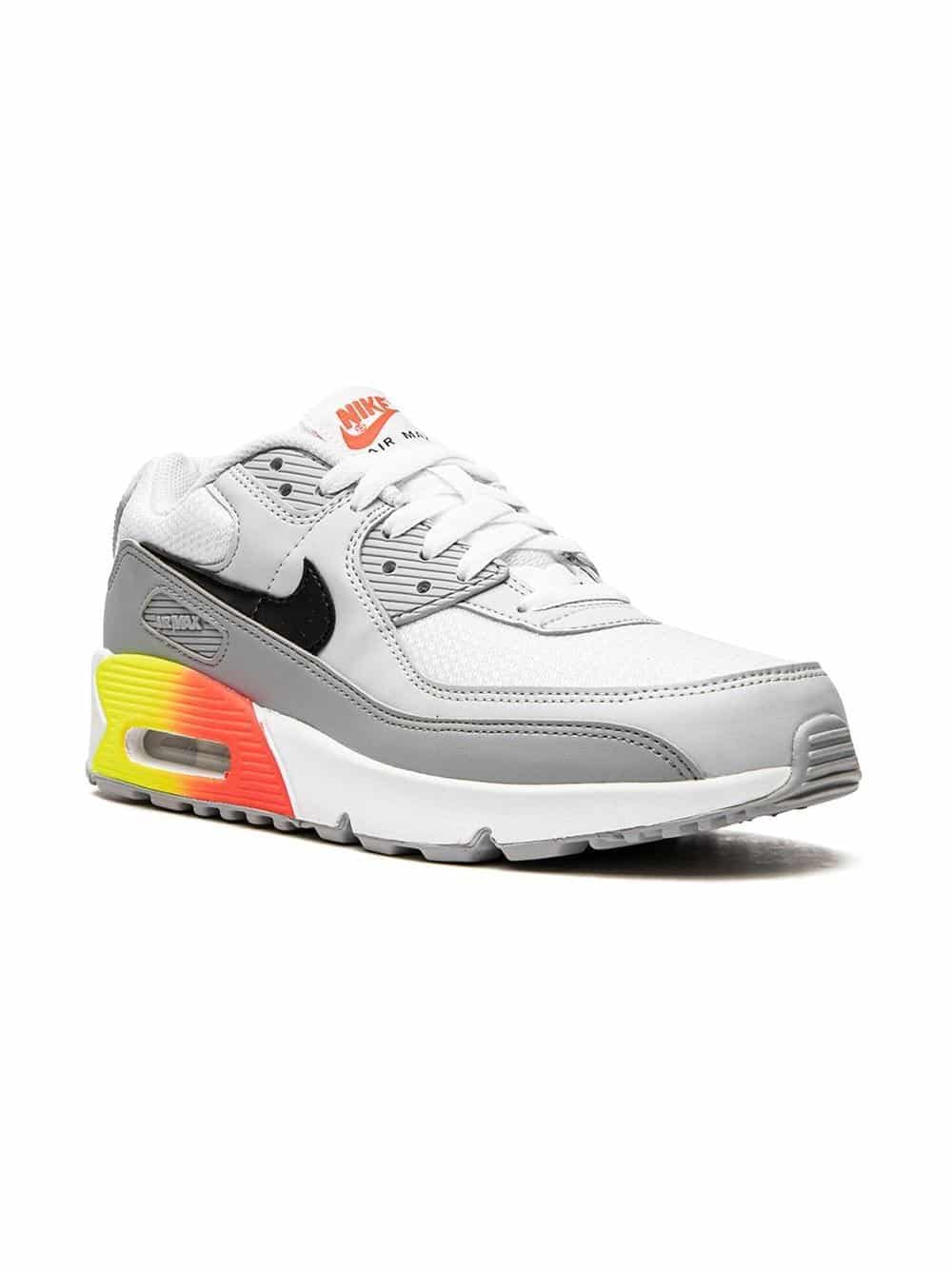 Nike Kids Air Max 90 low-top sneakers - Grijs