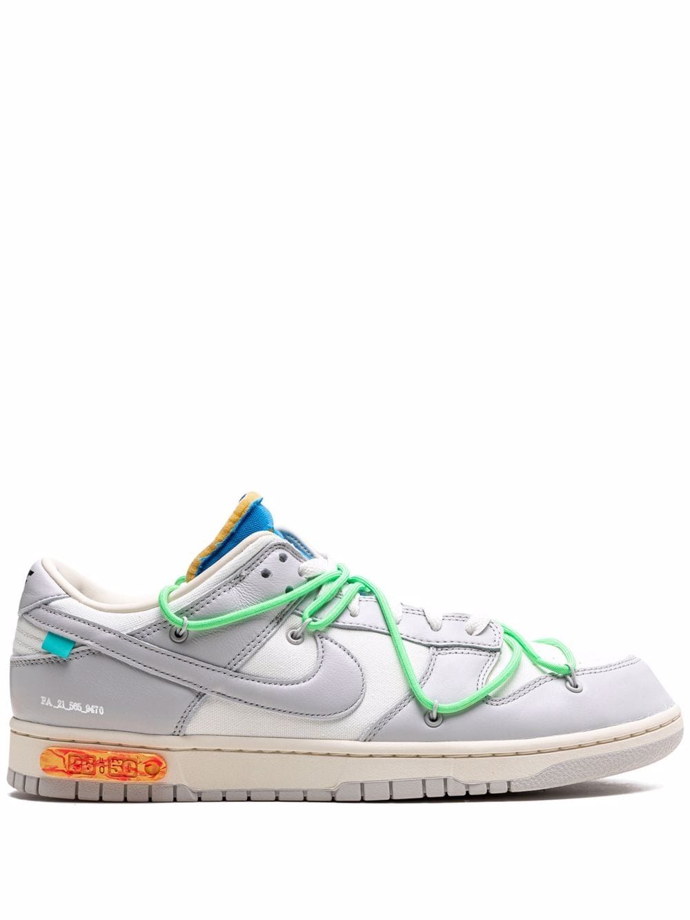 Nike X Off-White x Off-White Dunk Low sneakers - Grijs