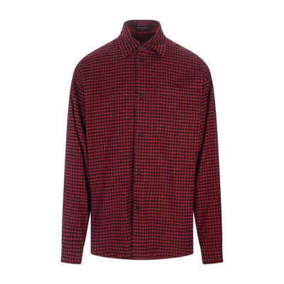 Normaal shirt Balenciaga , Red , Heren