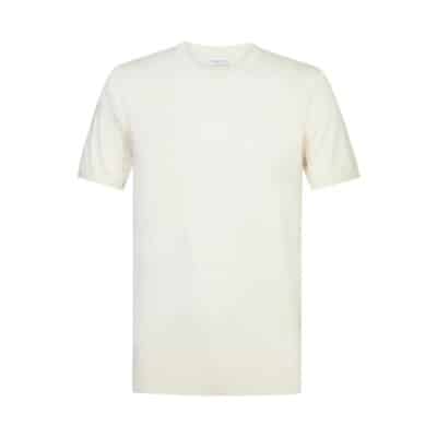 Off White Gebreide Kleding Profuomo , White , Heren