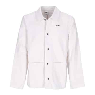 Ongevoerde Chore Coat Jas - Phantom/Zwart Nike , White , Heren