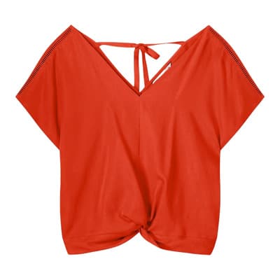 Oranje Stijlvolle Jurk Summum Woman , Orange , Dames