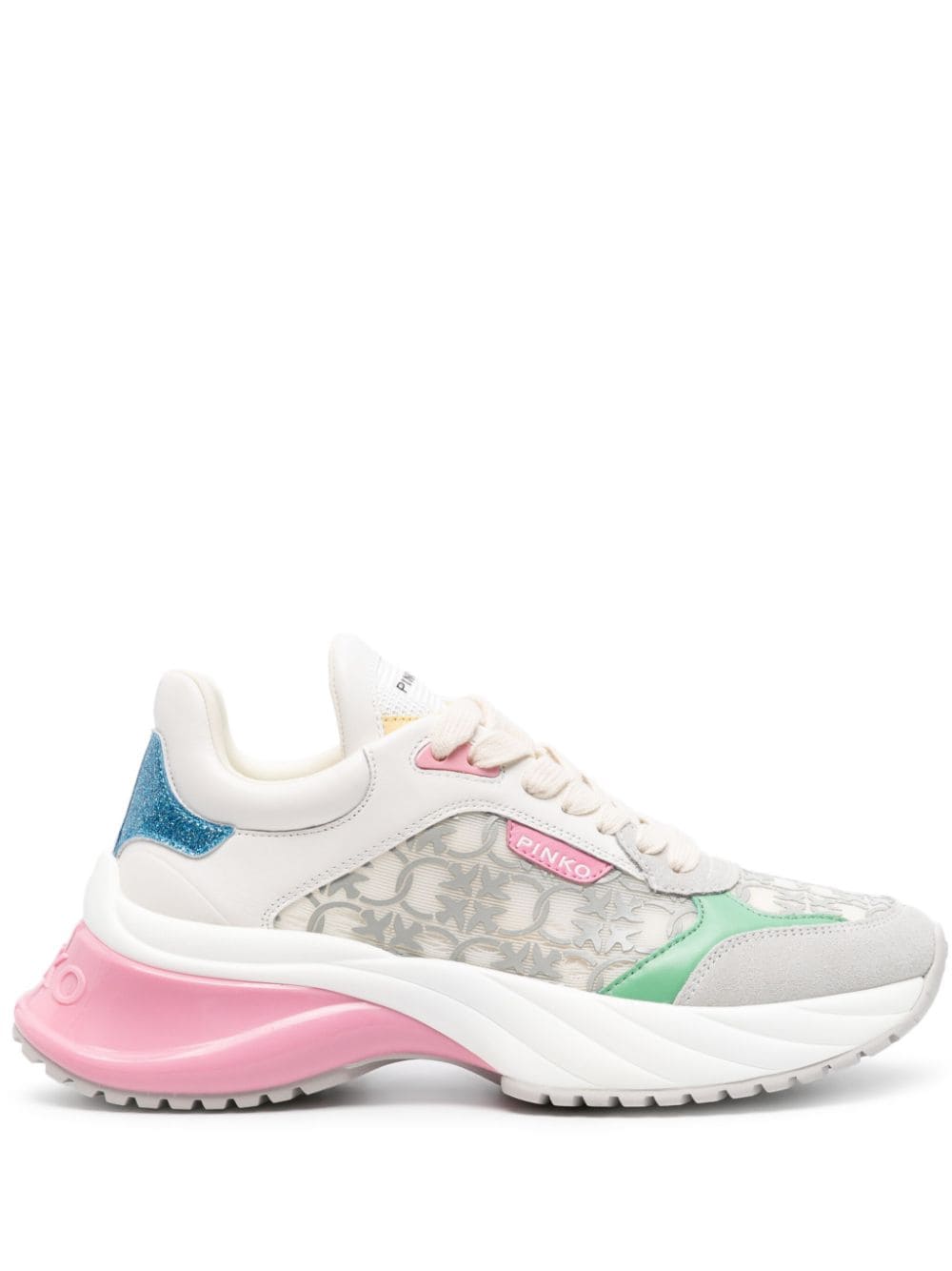 PINKO Ariel leren sneakers - Wit