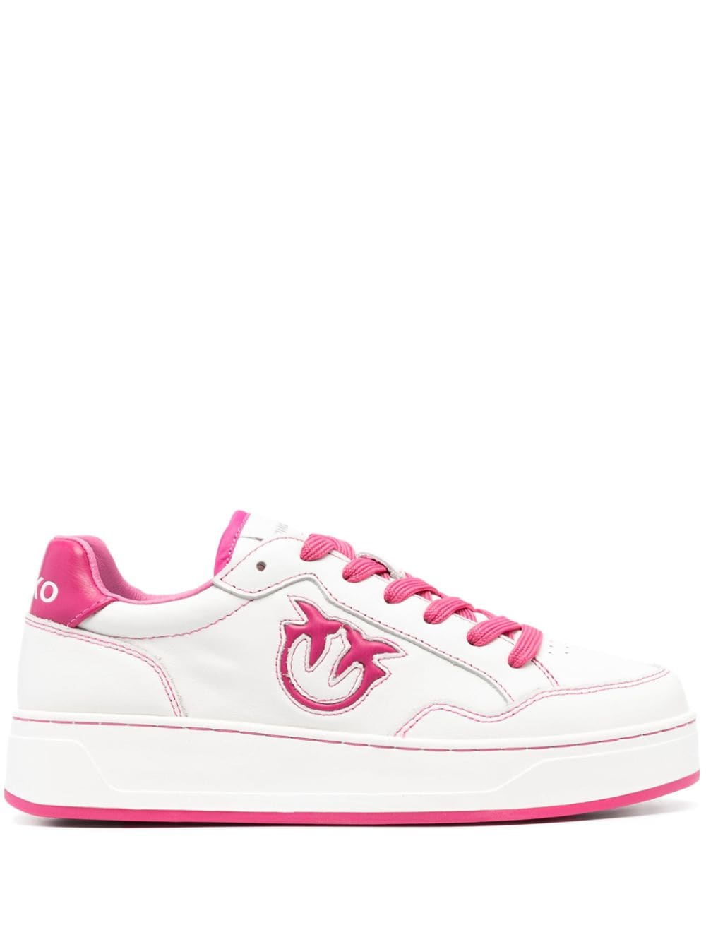 PINKO Sneakers van imitatieleer - Wit