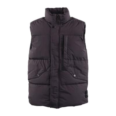 Paarse Realdown Bodywarmer Stone Island , Purple , Heren