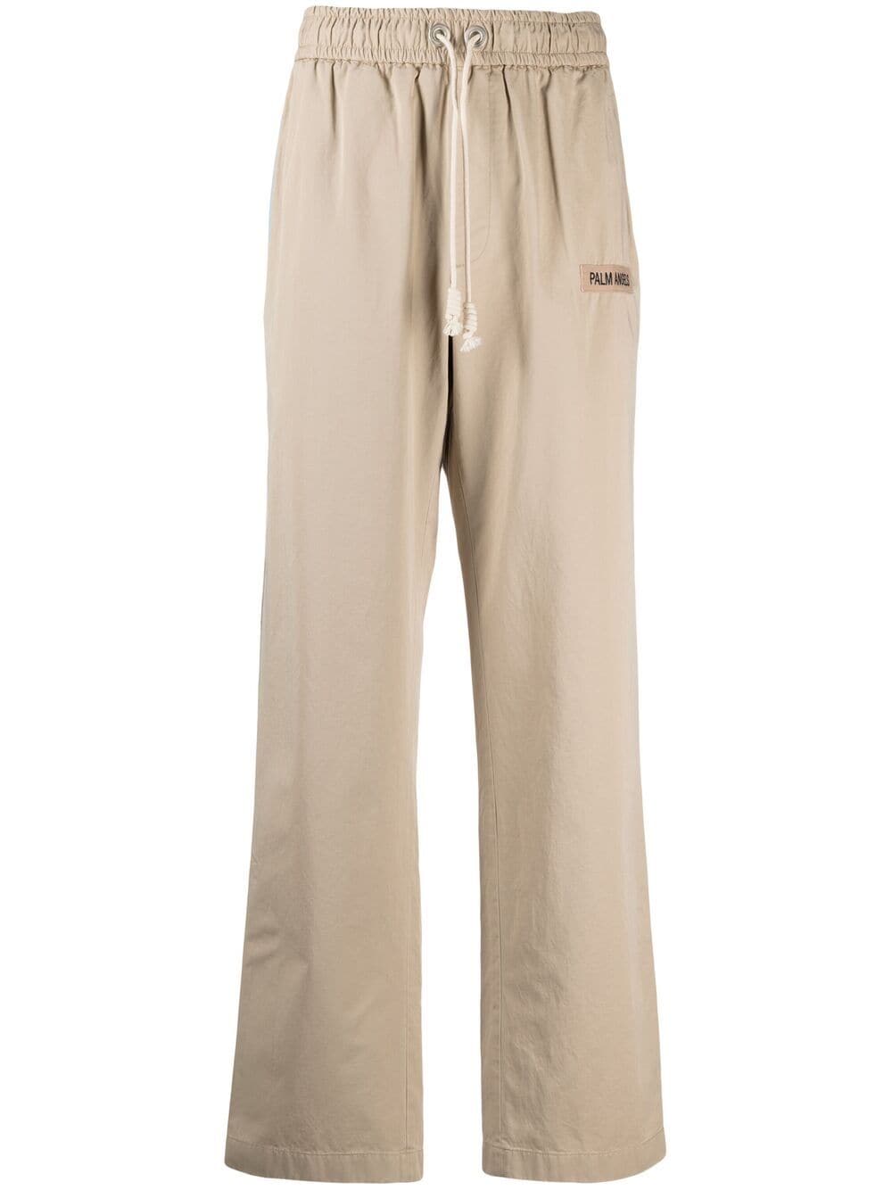 Palm Angels Broek met zijstreep - Beige