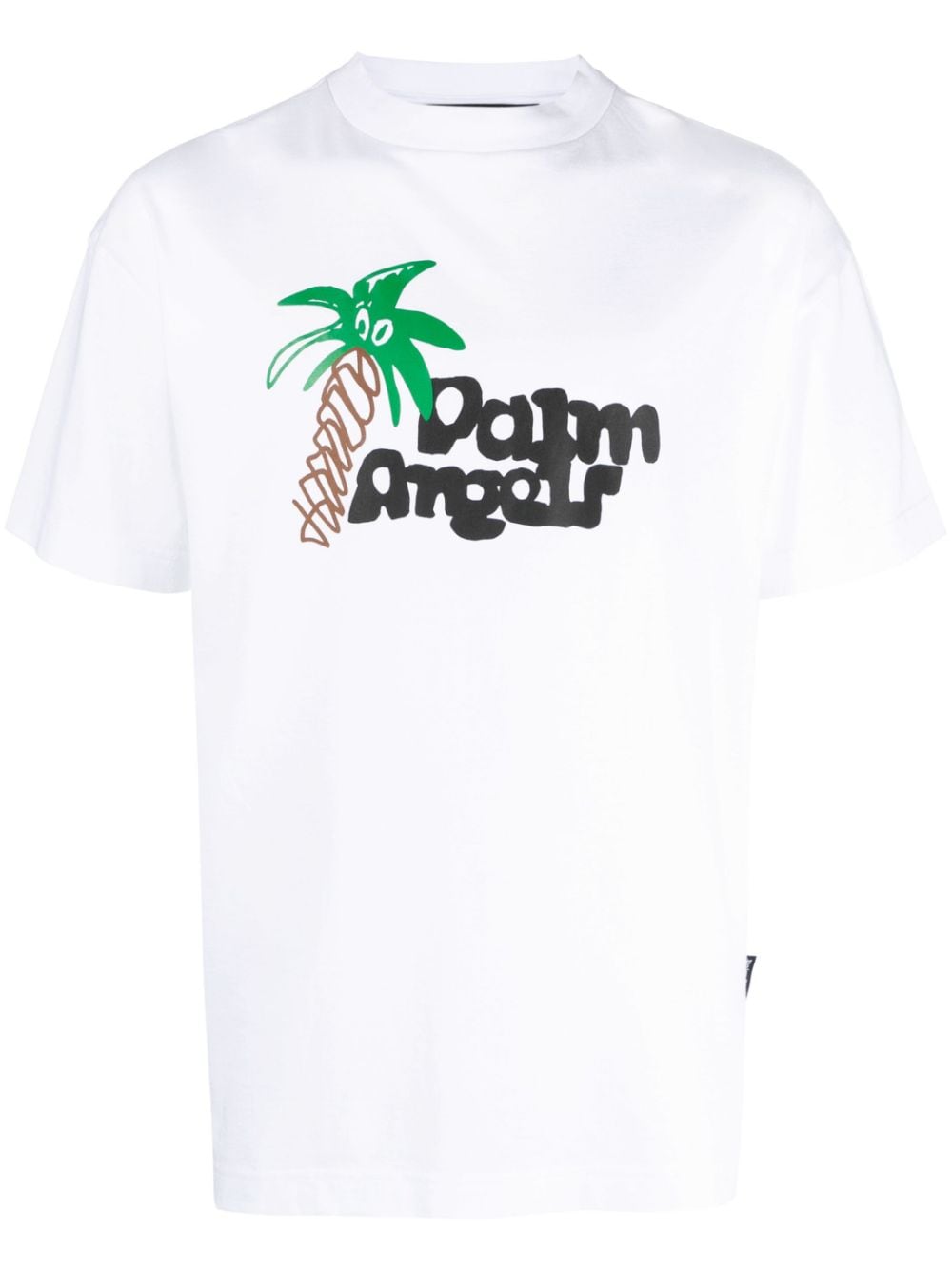 Palm Angels T-shirt met print - Wit