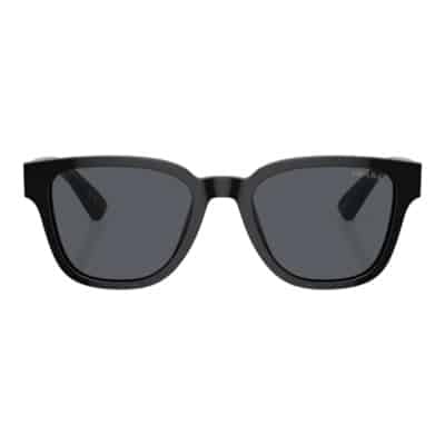 Phantos Nero Lucido Zonnebril Prada , Black , Heren