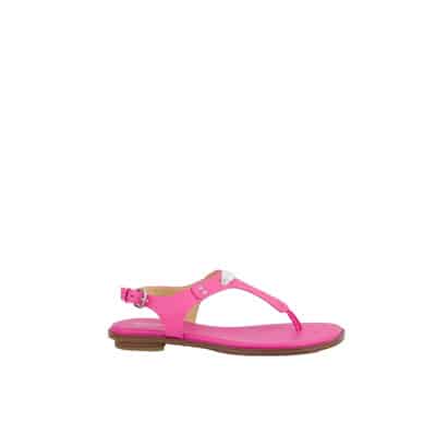 Plate Thong Sandalen Roze Michael Kors , Pink , Dames