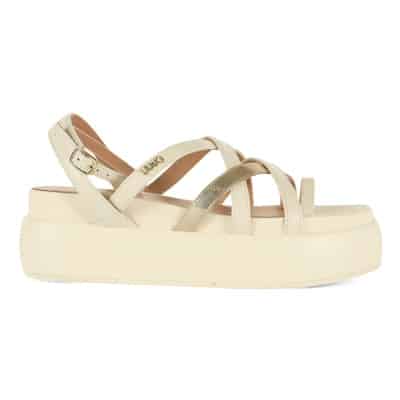 Platform Sandalen Sommer 05 Liu Jo , Beige , Dames