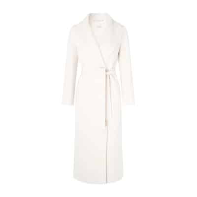 Poldo Wollen Jas in Melkwit Max Mara , White , Dames