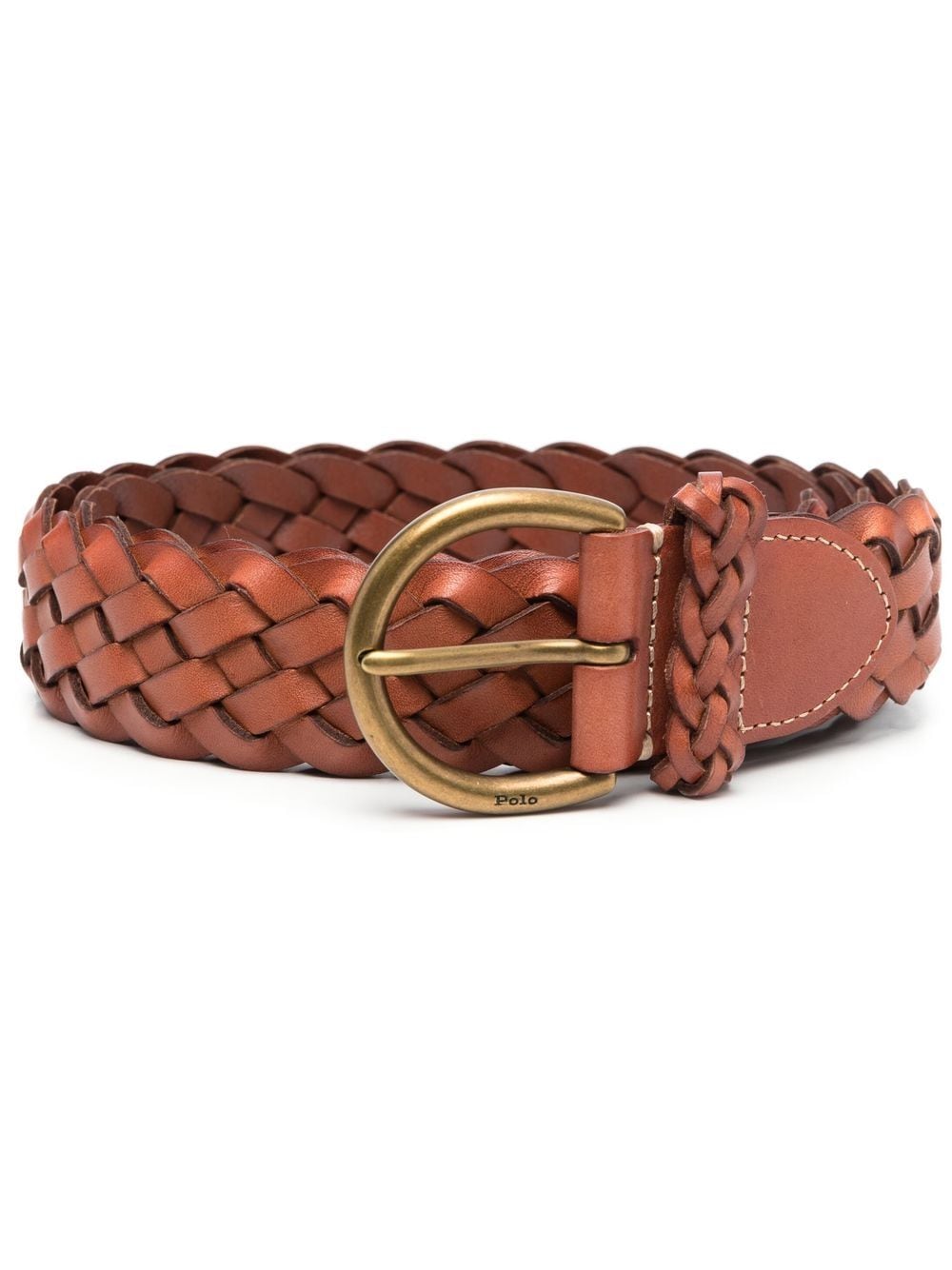 Polo Ralph Lauren Geweven riem - Bruin