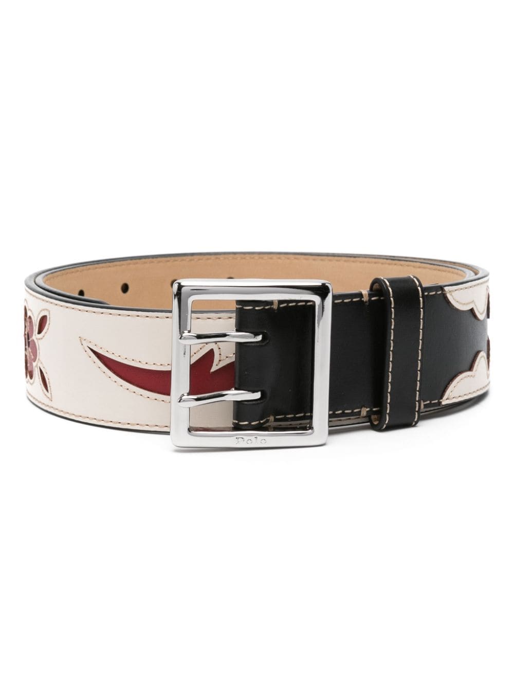 Polo Ralph Lauren Leren riem - Zwart