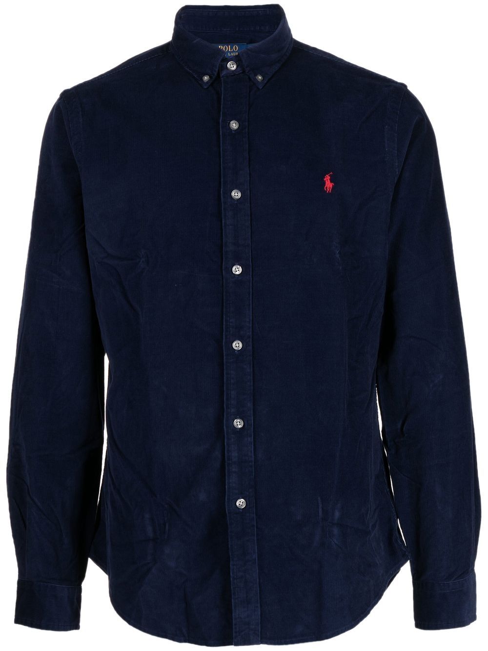 Polo Ralph Lauren Overhemd met geborduurd logo - Blauw