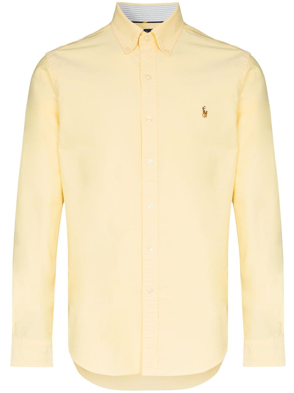 Polo Ralph Lauren Overhemd met geborduurd logo - Geel