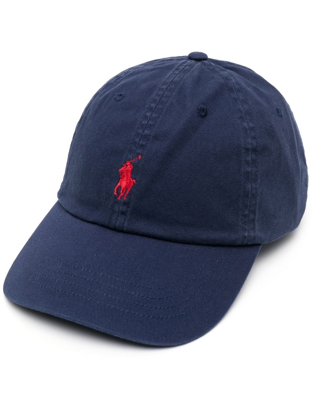 Polo Ralph Lauren Pet met geborduurd logo - Blauw