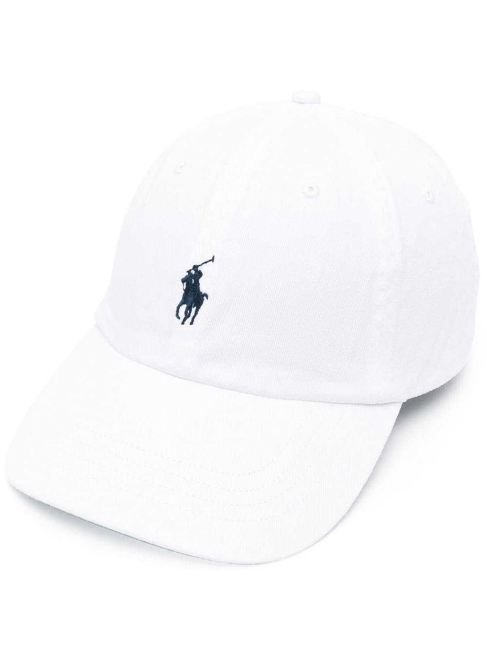 Polo Ralph Lauren Pet met geborduurd logo - Wit