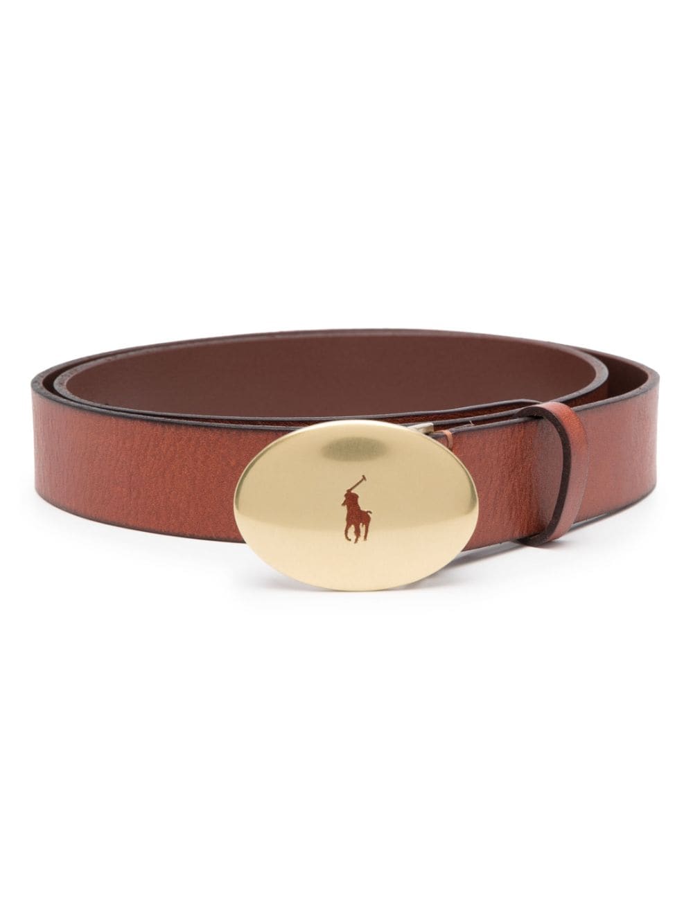 Polo Ralph Lauren Riem met logoplakkaat - Bruin