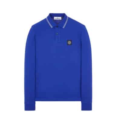 Polo Shirt V0022 - Maat: XL, Kleur: V0022 - Bright Blue Stone Island , Blue , Heren