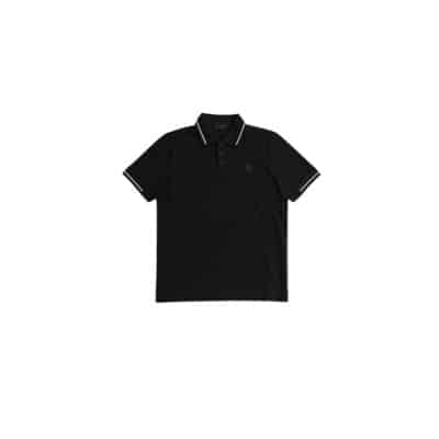 Polo Shirts Moncler , Black , Heren