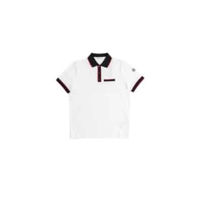 Polo Shirts Moncler , White , Heren