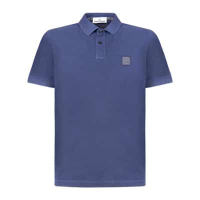 Polo Shirts Stone Island , Blue , Heren