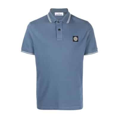 Polo Shirts Stone Island , Blue , Heren