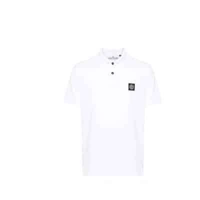 Polo Shirts Stone Island , White , Heren