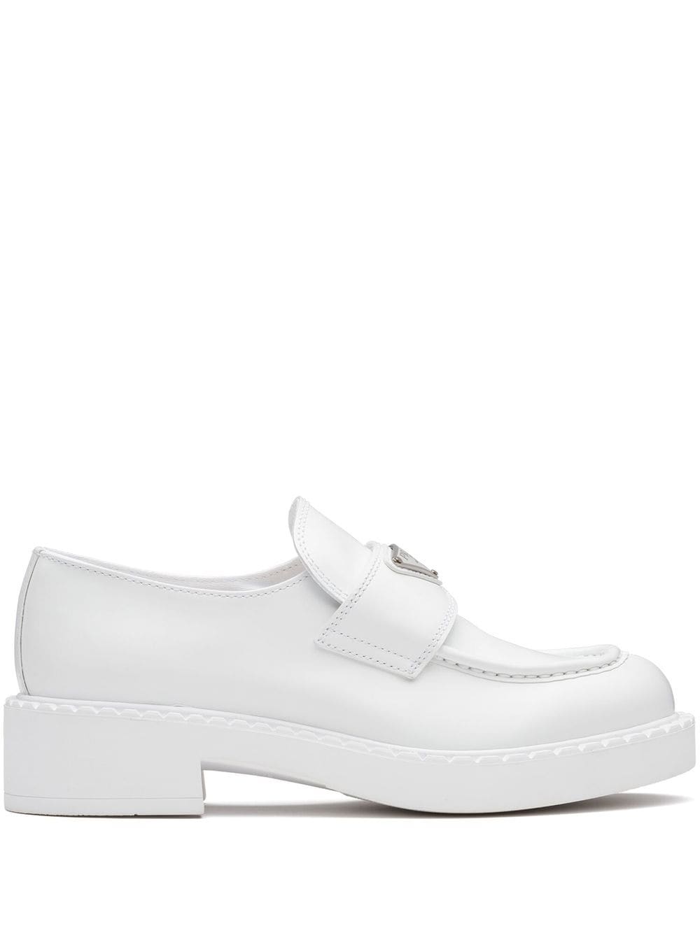 Prada Leren sneakers - Wit