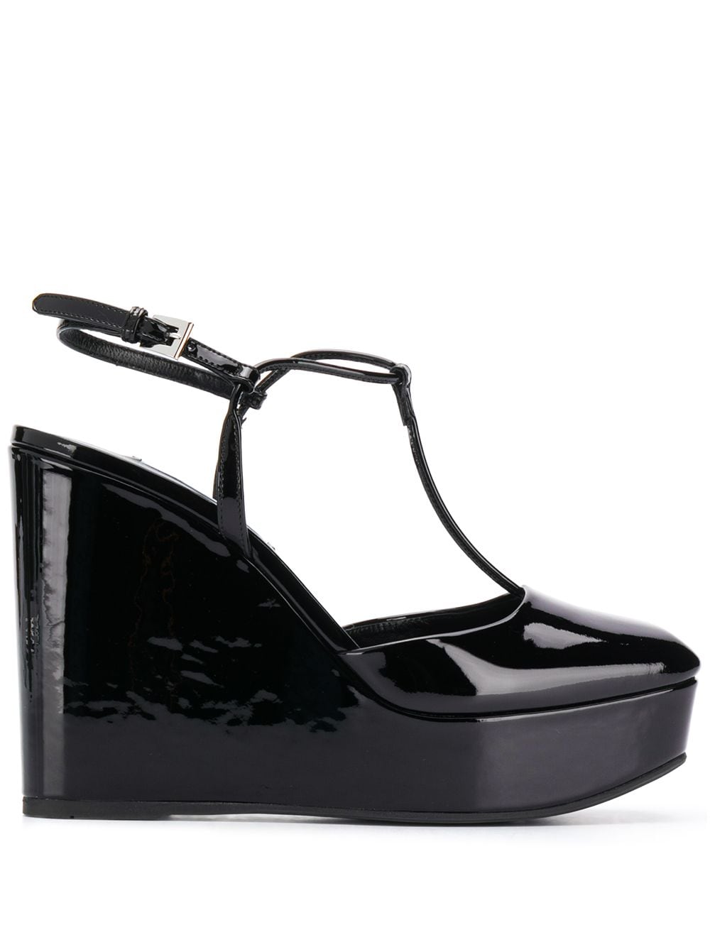 Prada Pumps met vierkante neus - Zwart