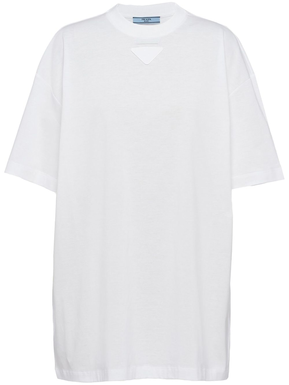 Prada T-shirt met logo - Wit