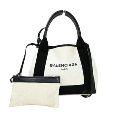 Pre-owned Canvas balenciaga-bags Balenciaga Vintage , Beige , Dames