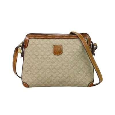 Pre-owned Canvas celine-bags Celine Vintage , Beige , Dames