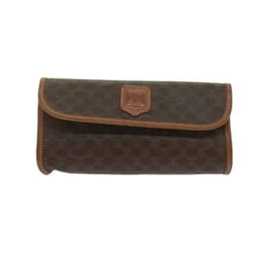 Pre-owned Canvas celine-bags Celine Vintage , Brown , Dames