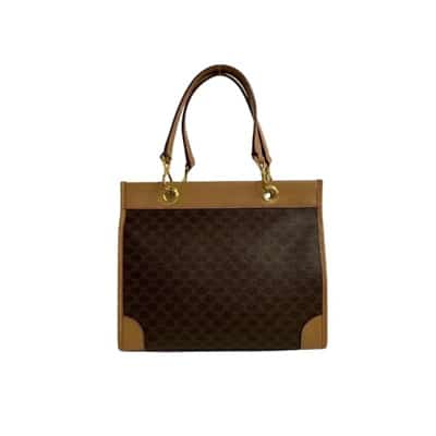 Pre-owned Canvas celine-bags Celine Vintage , Brown , Dames