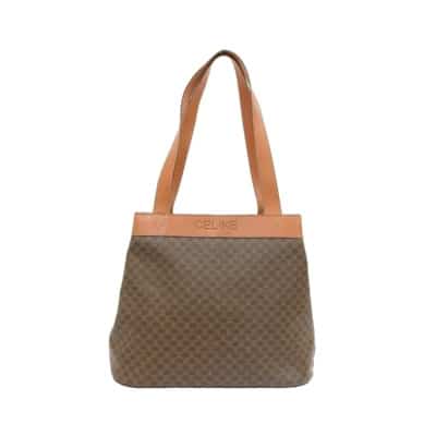 Pre-owned Canvas celine-bags Celine Vintage , Brown , Dames