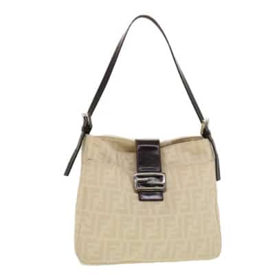 Pre-owned Canvas fendi-bags Fendi Vintage , Beige , Dames