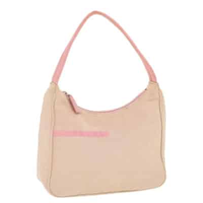 Pre-owned Canvas prada-bags Prada Vintage , Pink , Dames