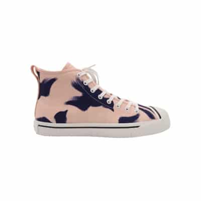 Pre-owned Canvas sneakers Burberry Vintage , Pink , Dames