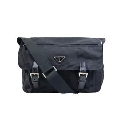 Pre-owned Fabric prada-bags Prada Vintage , Black , Dames