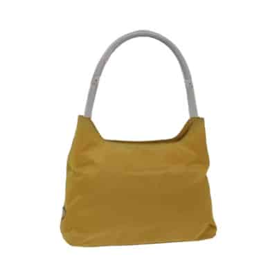 Pre-owned Fabric prada-bags Prada Vintage , Yellow , Dames